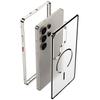 Metal Frame Phone Case S25 Ultra Plus S24 S23 Matte Back Shockproof Anti-fingerprint