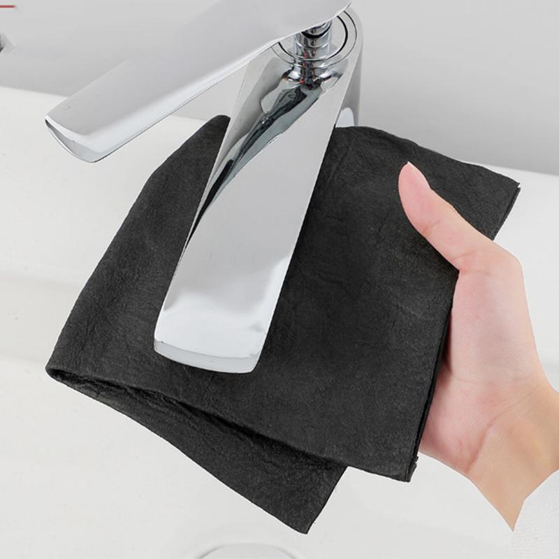 Multifunctional Glass Reuse Cloth No Water Marks Glass Kitchen Home Living Mirror Cleaning Wipes Car Magic Cloth Bathroom Handy Tool  Beads