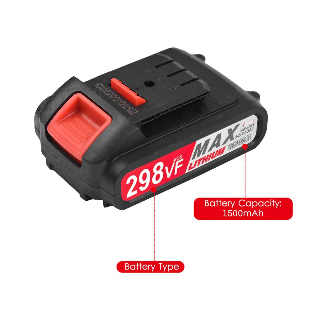 Weytoll 21V бесщеточный аккумуляторный электрический секатор с аккумулятором 1,5 Ач на литиевой батарее
