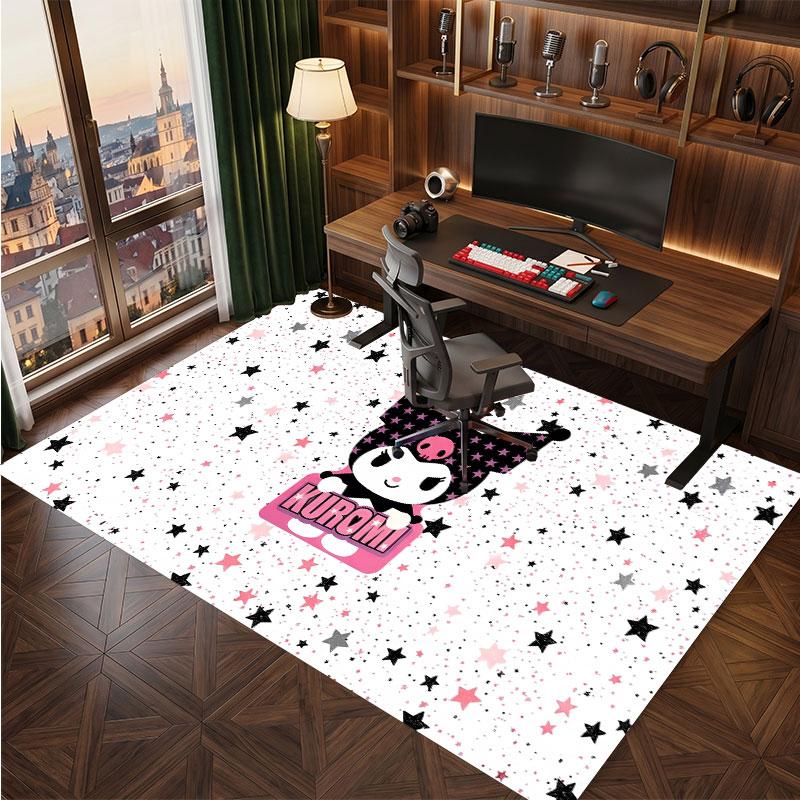 Kuromi Rug Soft Thick Non Slip Floor Carpet for Bedroom Living Room Home Decor