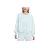 Nike Sportswear Chill Terry Solid Loose French Style Comfortable Sweatshirt Women Tops Glacier-Blue FN2415-474