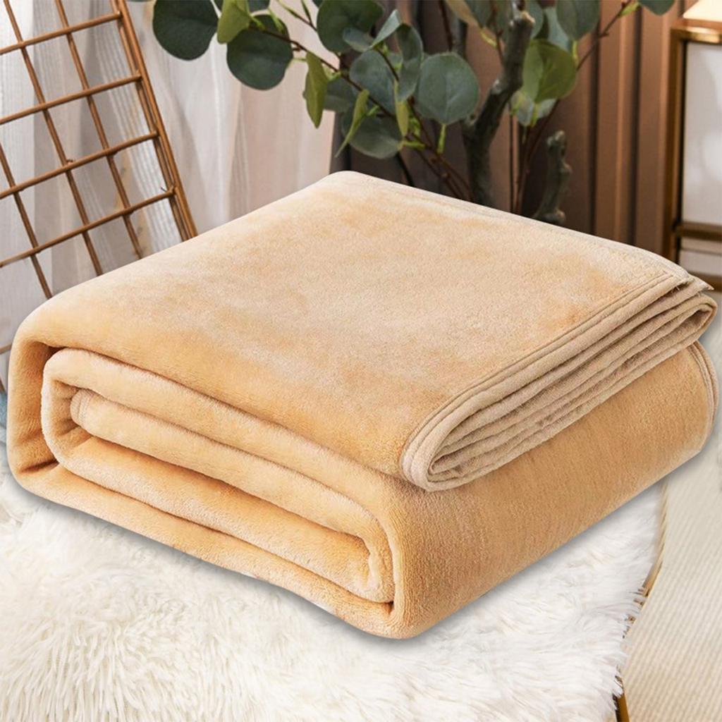 Fleece Blankets Single Twin Blanket For Bed, Full Size Fleece Throw Blanket, Warm Blankets For Winter, Shoulder Knee Cozy Blanket, Blankets Size