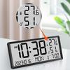Электронные часы ЖК-цифровые настенные часы Температура Влажность