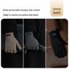 JIUMU Men's Winter Thickened Sheep Wool Gloves