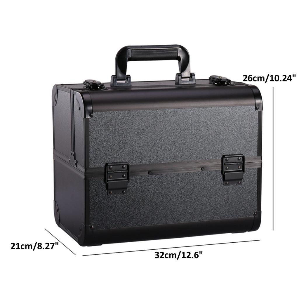 Professional Large Capacity Suitcases Portable Cosmetic Box for Cosmetics Women Travel Makeup Bags Box Manicure Cosmetology Case