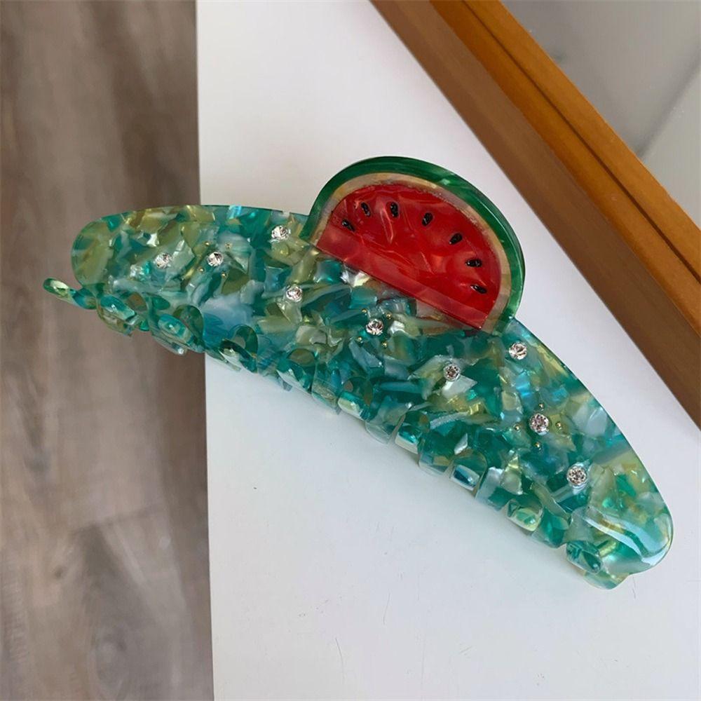 Cat Animal Hair Claw Bird Acetate Shark Clip Cute Cat Hair Clip Daily
