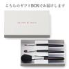 Dolce Duo Makeup Brush Set Makeup Brush Kumano Yukondo Eye Shadow Lip Gift Set (Face Brush, Brush, Brush) SD-1680