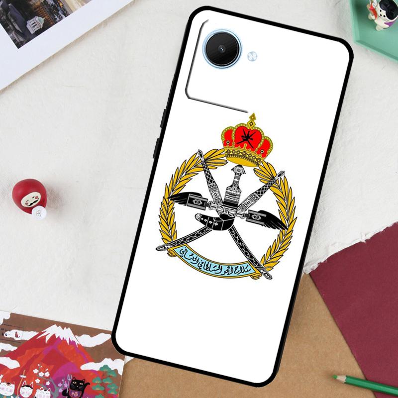Omani Emblem Oman Flag passport For Realme GT7 Pro GT 6T 5 6 C67 C75 C61 C55 C53 C51 C21Y C25S 10 11 12 13 14 Pro Plus Case