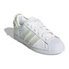 Adidas Originals Superstar Comfortable Casual Low-Top Sneakers Women Sneakers White Green H03728