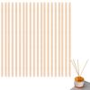 SZSL Diffuser Sticks Reed Diffuser Reed Aroma Sticks 50 Sticks Diameter 3mm Length 20cm Replacement Large Capacity Fiber Material Long Lasting