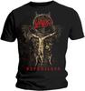Футболка с логотипом Slayer Cruciform Skeletal Band