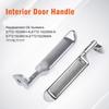Внутренняя металлическая дверная ручка Передняя левая Водительская Пассажирская Дверные ручки E7TZ152260A Замена Модернизация автомобиля Дверная ручка