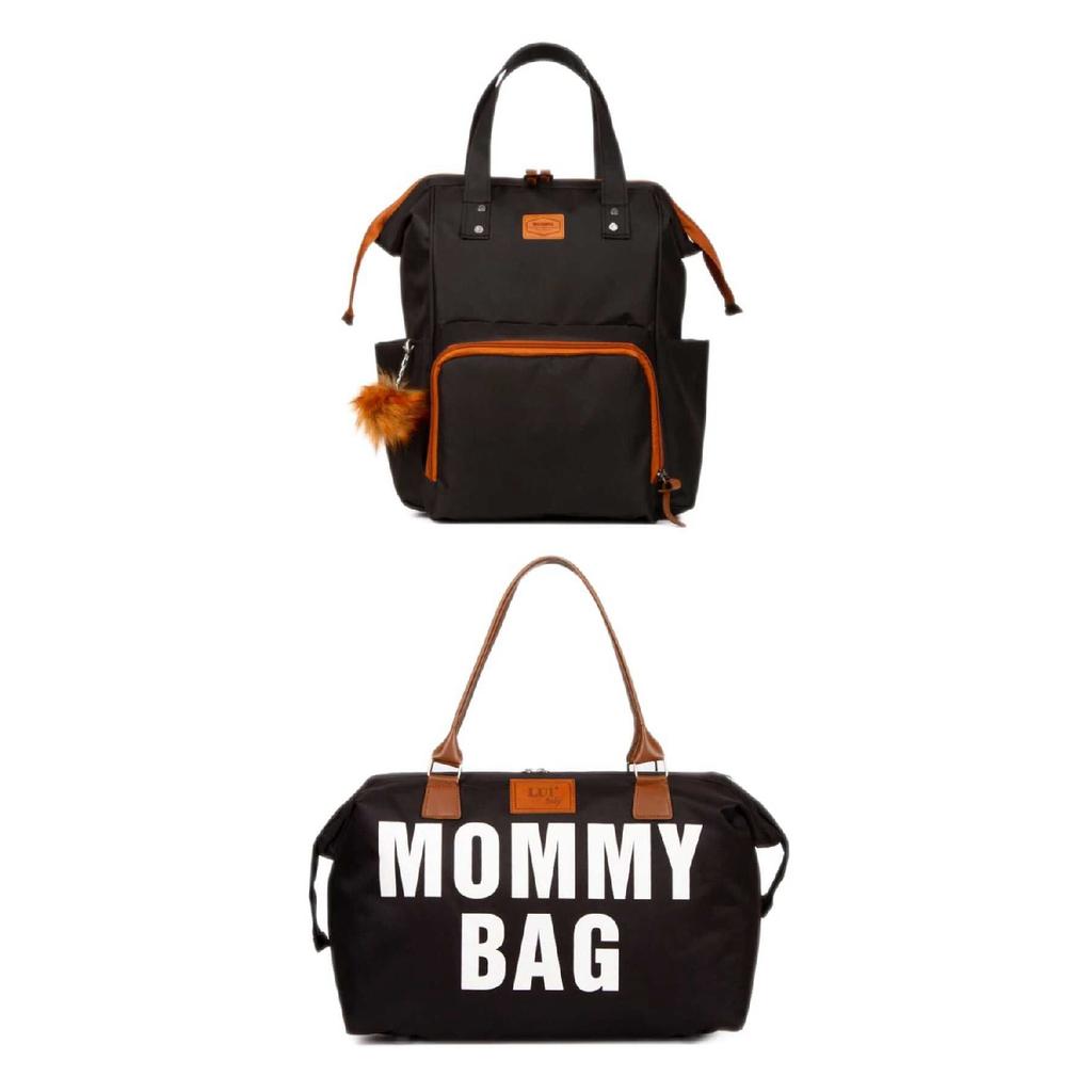 Mother Baby Care Backpack With Thermal Feeding Bottle And Mommy Bag Mother Baby Care Bag Thermal Feeding Bottle