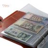 10Pcs Money Banknote Collecting Holder Sleeves 3-slot Loose Leaf Sheet Album Live City Fashion Home Decor