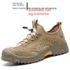 Labor Insurance Shoes, Mesh Lightweight, Smash-proof and Puncture-proof Work Shoes, Non-slip Protective Men's Safety Shoes