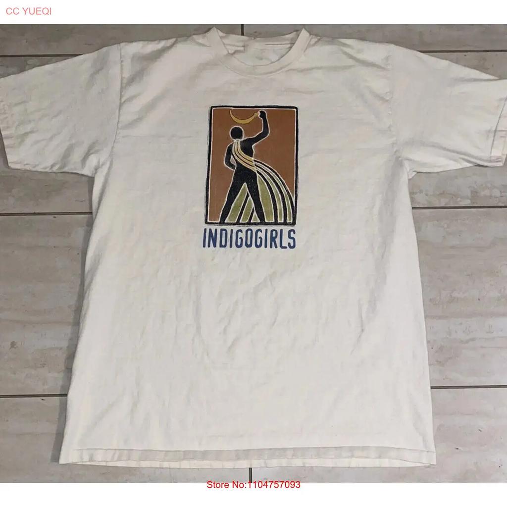 Vintage Indigo Girls Come On Now Social Cotton S 4XL T shirt CO108 vintage Washed Unisex Top For Everyday Wear Comfortable