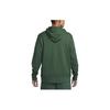 Nike Мужская флисовая куртка с капюшоном Club+ Color Block Цвет: Еловый зеленый / Белый FB7416-323
