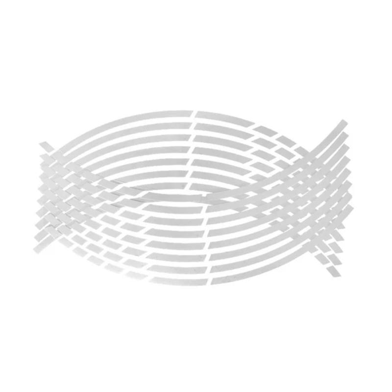 Wheel Rim Sticker Motorcycle Wheels Cycling Bike Night Safety Stripe 17-18'' Rim Reflective Stickers Universal Rim Tape