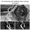 1 шт. плоскогубцы для установки, 31 см, автомобильный барабан, тормозная трубка, возвратная пружина, ремонтный инструмент для снятия автомобиля, мастерская