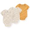 Kiddiezoom 3 Pcs Fashion Baby Boys Girls Bodysuits 100%Cotton Soft Newborn Clothes