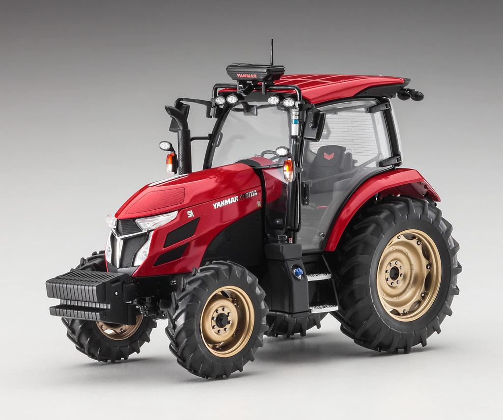 Hasegawa Yanmar Tractor YT5113A Robot Tractor Пластиковая модель 66108 1/35