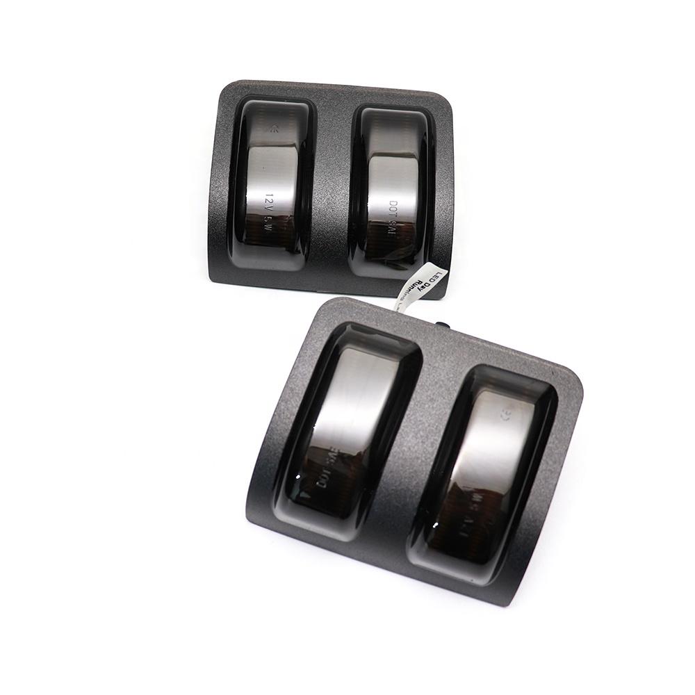 For Ford F250 F350 F450 F550 08-16 Sequential Blinker Signal Lamp 4 Kind Amber Dynamic Switchback Mirror DRL Turn Signals Lights
