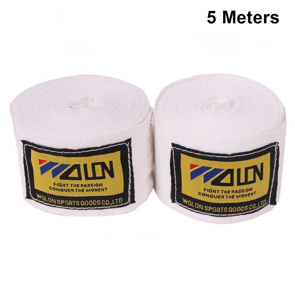 1Pair Wrist Boxing Bandage Sanda Kick Sports Strap Durable Hand Wraps Belt