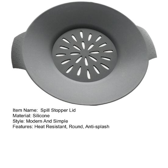 Силиконовая крышка для защиты от разливов, защита от закипания, термостойкая круглая защита от брызг, крышка для кастрюли, сковороды, инструмент для приготовления пищи, кухонные гаджеты