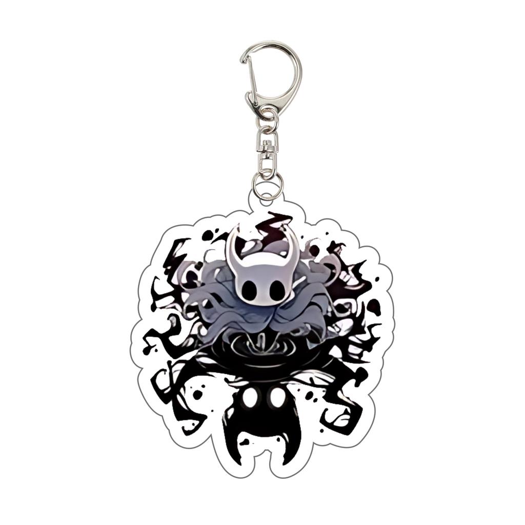 Цепочка Hollow Knight Горячая Игра Акриловые Цепочки С Подвеской Осьминог Держатель Для Брелка Машины Мультяшные Сувениры Подарочные Аксессуары