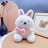 New Plush Toy Clip Machine Doll Grabbing Machine Doll Bread Scarf Bow Bunny Doll Eight Inch Gift