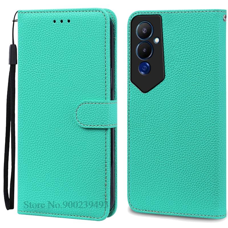 Чехол Pova 4/Pova 4 Pro для Tecno Pova 4, чехол-кошелек, кожаный откидной чехол для Tecno Pova 4 Pro, чехол для телефона, чехол Fundas
