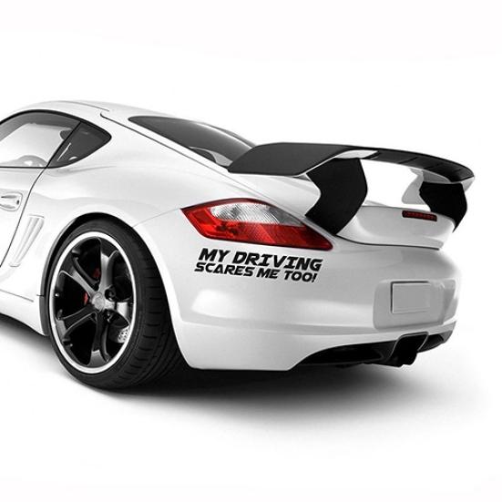 Универсальная забавная наклейка «Моя я тоже» пугает окно автомобиля виниловая наклейка с буквами