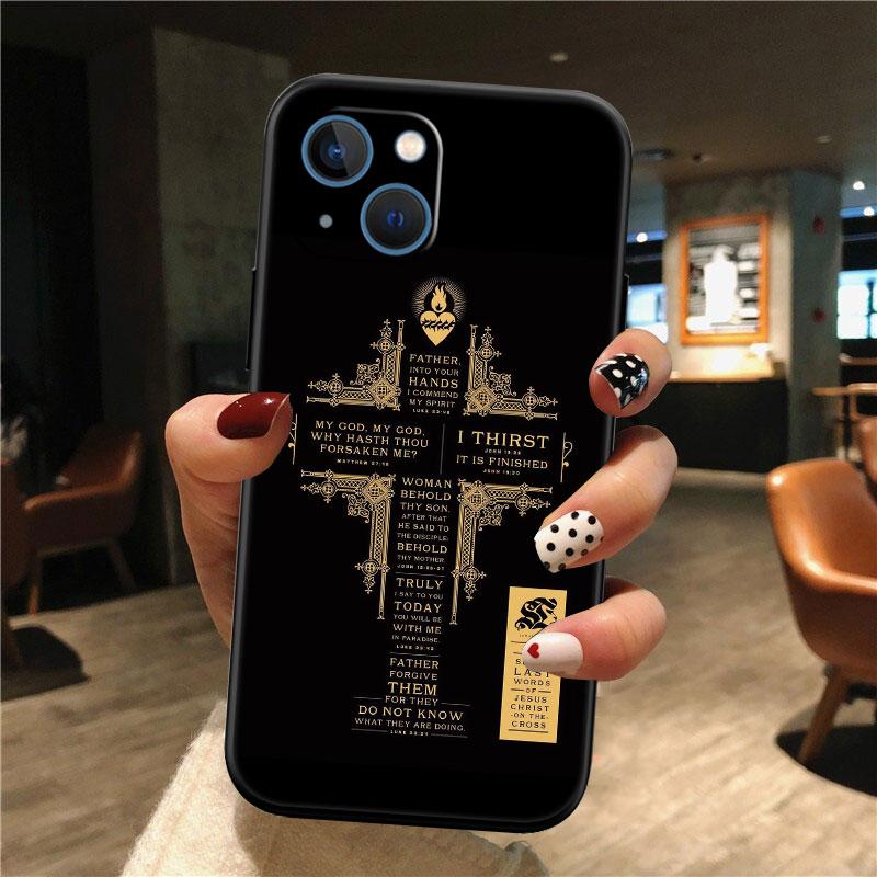 IK14 Bible verse New High-End Shell Phone Case for OPPO A3 Pro A72 A74 A76 A77 A77S A78 A79 A94 A95 A18 A40M A58