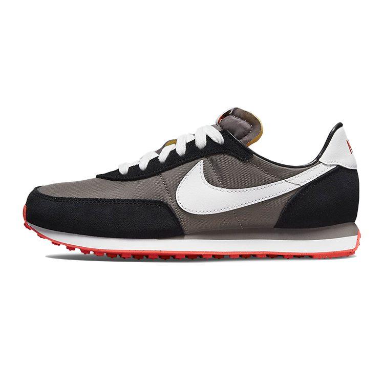 Nike Кроссовки Waffle Trainer 2 Пепельный Сине-красный GS DC6477-005
