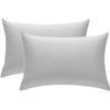 Pillowcases - 100% Cotton - Mouse Grey - 50x70 Cm - Washable - Plain