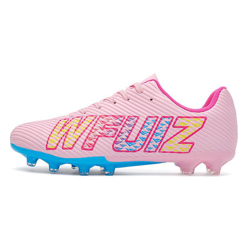 Low top football shoes boys student training shoes spikes youth artificial grass game sports shoes