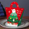6pcs Candy Cookies Packaging Christmas Box New Year Tree Pendant Gift Decoration Party Kinds Favors Santa Claus For Home