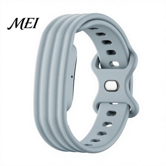 Lightweight Watch Band Silicone for Google Fitbit Air, Water Sweat Replacement Resistant Sport Band, Adjustable Fitness Tracker Strap Skin Friendly