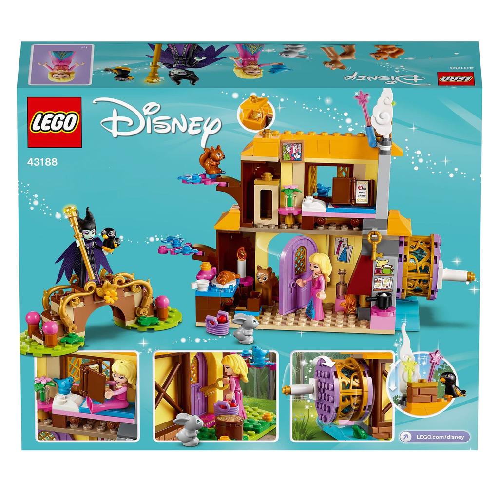 LEGO Disney Принцесса Аврора Лесной домик 43188