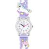 Sunflame J-Axis 3D Watch, Unicorn TCL75, Women's, Purple