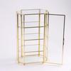 Glass Jewelry Box Room Decor Delicate Geometric Display Organizer Decorative for
