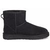 (WMNS) UGG Classic Mini UGG Резиновый логотип 'Черный' Женские 1108231-BLK