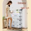 Compact Multi-Layer Dustproof Shoe Rack for Entryway Dorms - Space-Saving Shoe Cabinet