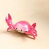 Creative Crab Weightlifting Pen Holder Creative Cute Crab Cellphone Storage Bracket Storage Rack Desktop Ornament