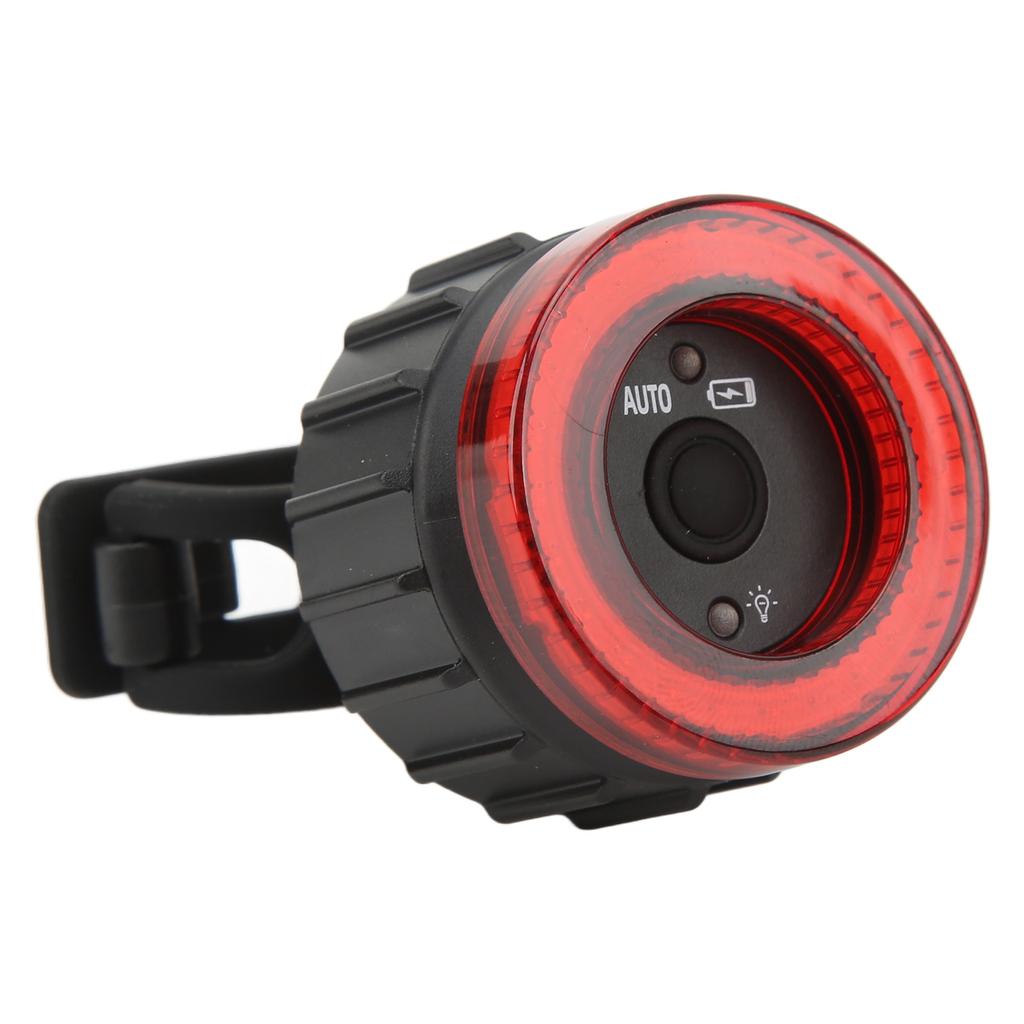 Smart Bike Tail Light USB Charging IPX5 Waterproof Small Sensing Brake Rear Light for Road Mountain