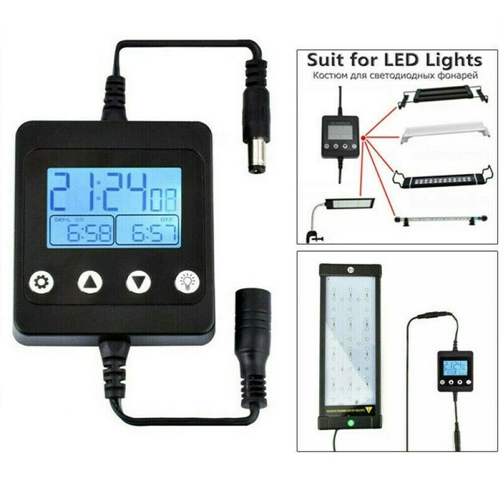 Dimming System Aquariums Decor For Fish Tank Light Light Control Dimmer Controller LED Light Timer