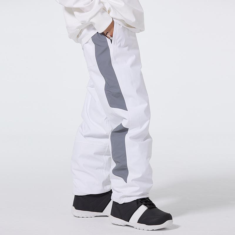 Мужские и женские зимние спортивные лыжные штаны на открытом воздухе, ветрозащитные водонепроницаемые штаны для сноуборда для женщин и мужчин, теплые дышащие лыжные штаны