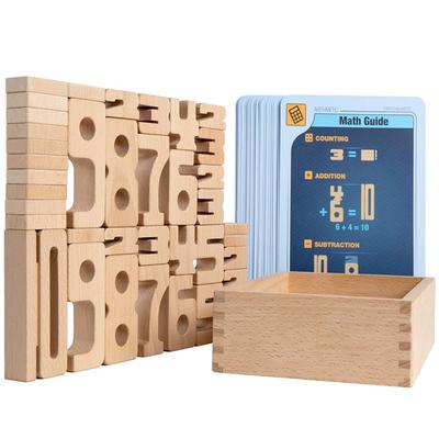 Edutē Sam Blocks Mini Starter Set with Care Guide Numbers Arithmetic Building Blocks Educational Toy 3 Years Old 4 Years Day Gift Boys Girls