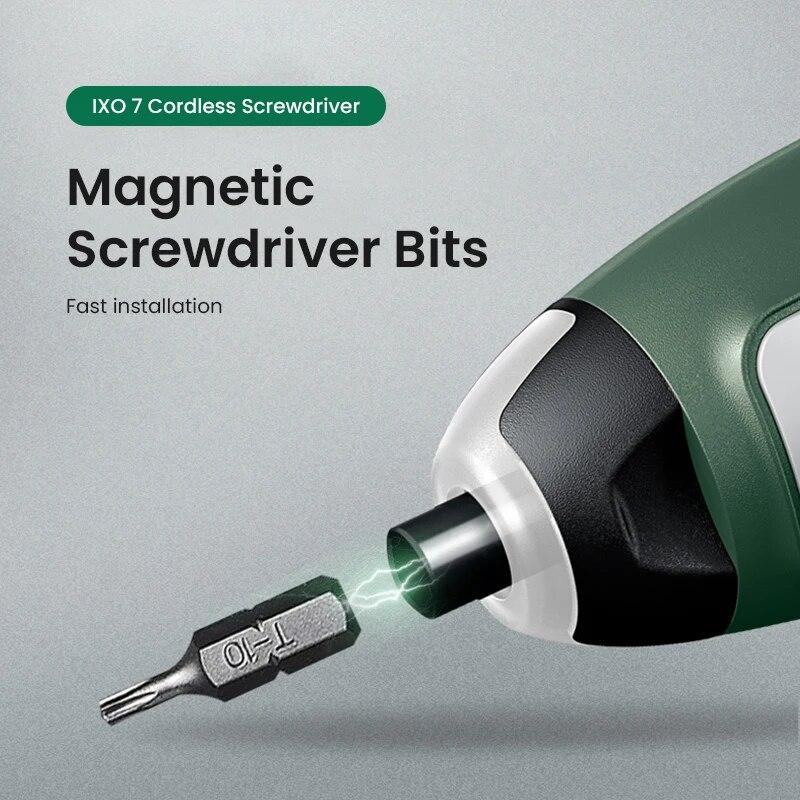 Bosch IXO7 Беспроводная электрическая отвертка 3,6 В с кабелем Micro Usb Мини-дрель Многофункциональные электроинструменты