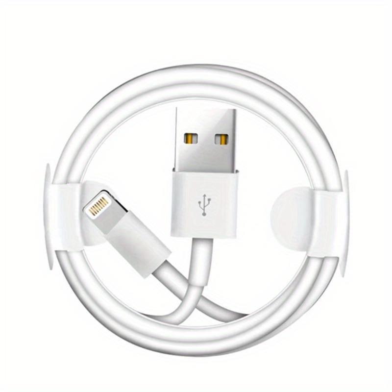 5 Вт USB-кабель для передачи данных, подходит для iPhone 13/12/11/XR/8, кабель для зарядки телефонов Apple, 1 метр и 2 метра